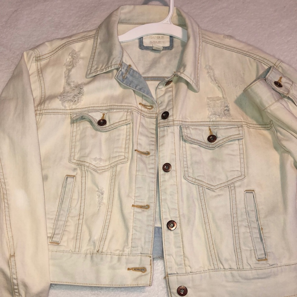 Distressed Jean Jacket - Picture 2 of 6